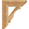 Ekena Millwork Balboa Slat Rough Sawn Bracket, Western Red Cedar, 6"W x 24"D x 28"H BKT06X24X28BOA06RWR - alternate 2